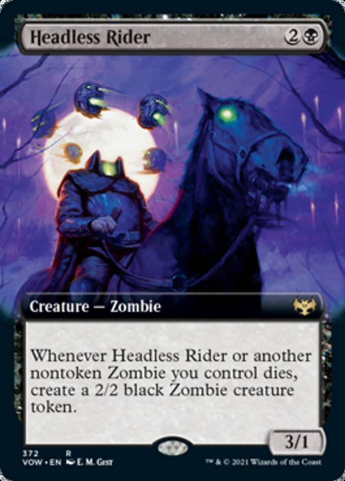 Headless Rider (Extended) [Innistrad: Crimson Vow] | Mindsight Gaming