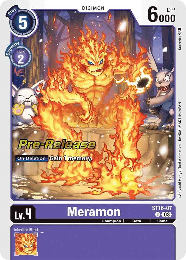 Meramon [ST16-07] [Starter Deck: Wolf of Friendship Pre-Release Cards] | Mindsight Gaming