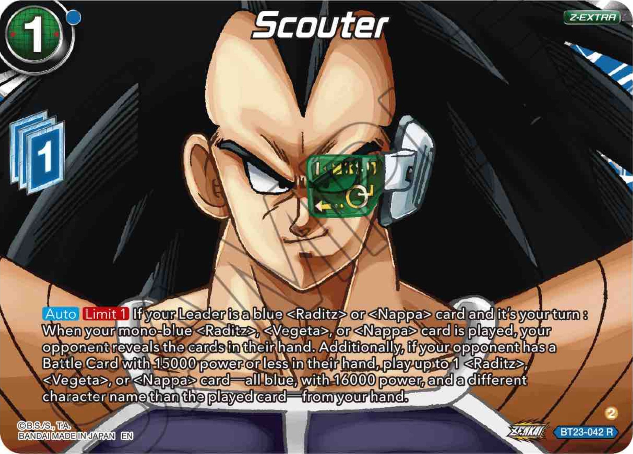 Scouter (BT23-042) [Perfect Combination] | Mindsight Gaming