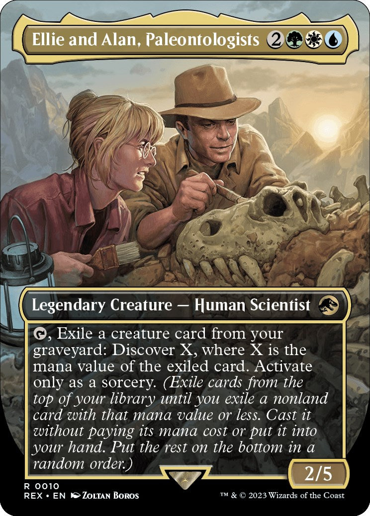 Ellie and Alan, Paleontologists (Borderless) [Jurassic World Collection] | Mindsight Gaming