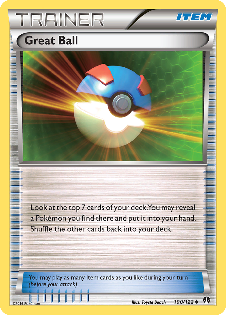 Great Ball (100/122) [XY: BREAKpoint] | Mindsight Gaming