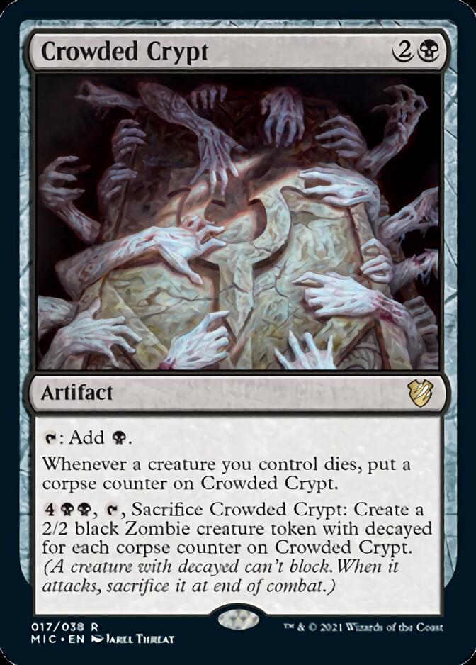 Crowded Crypt [Innistrad: Midnight Hunt Commander] | Mindsight Gaming