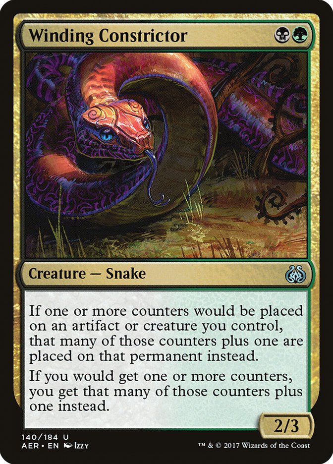 Winding Constrictor [Aether Revolt] | Mindsight Gaming