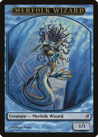 Merfolk Wizard Token [Lorwyn Tokens] | Mindsight Gaming