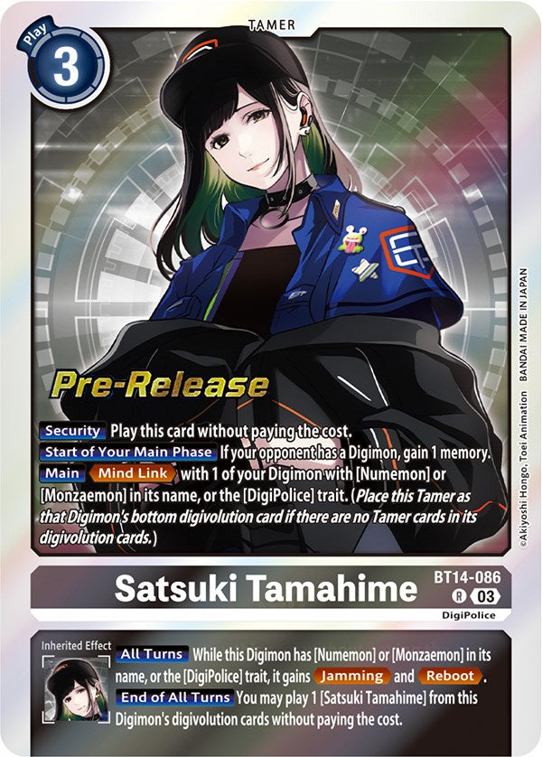 Satsuki Tamahime [BT14-086] [Blast Ace Pre-Release Cards] | Mindsight Gaming