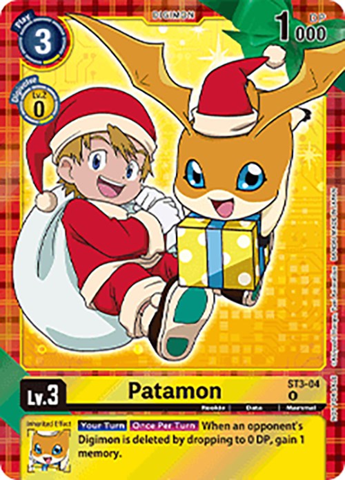 Patamon [ST3-04] (Winter Holiday 2023) [Starter Deck: Heaven's Yellow] | Mindsight Gaming