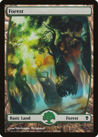 Forest (248) - Full Art [Zendikar] | Mindsight Gaming