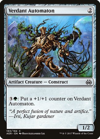 Verdant Automaton [Aether Revolt] | Mindsight Gaming