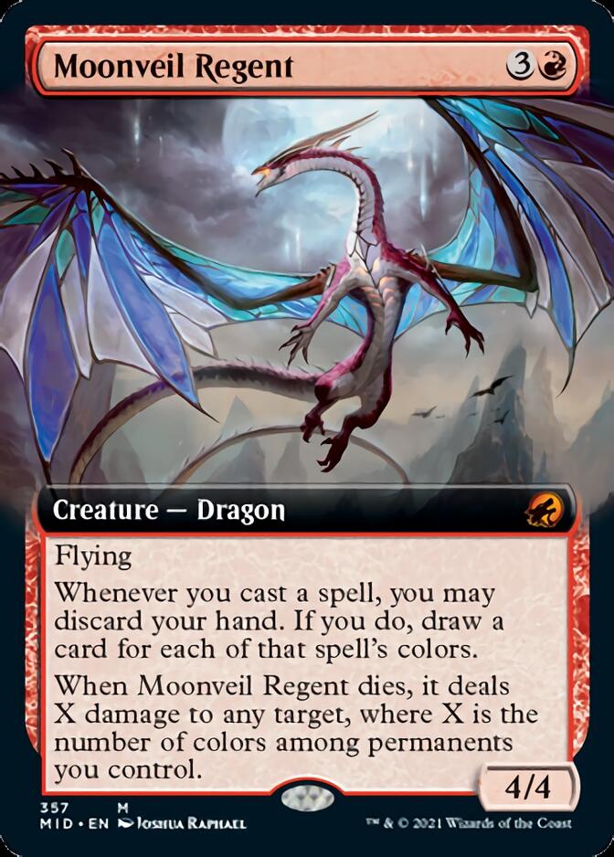 Moonveil Regent (Extended) [Innistrad: Midnight Hunt] | Mindsight Gaming