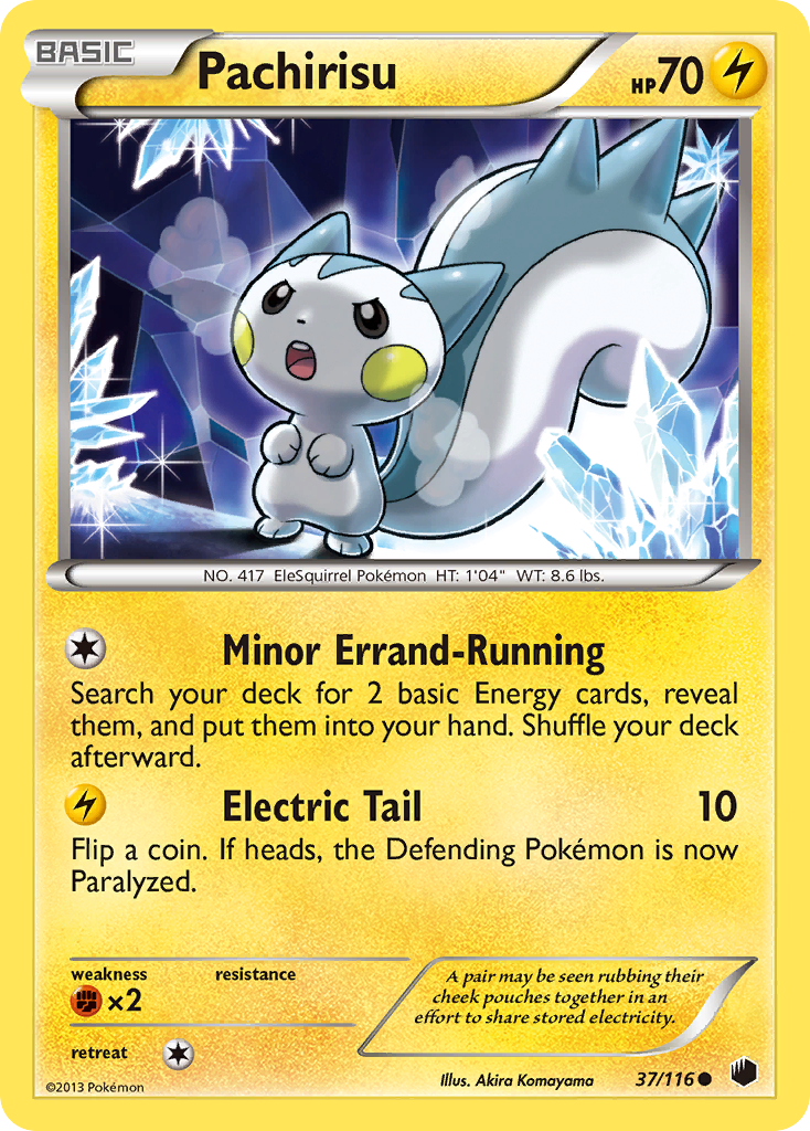 Pachirisu (37/116) [Black & White: Plasma Freeze] | Mindsight Gaming