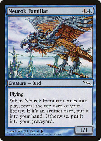 Neurok Familiar [Mirrodin] | Mindsight Gaming