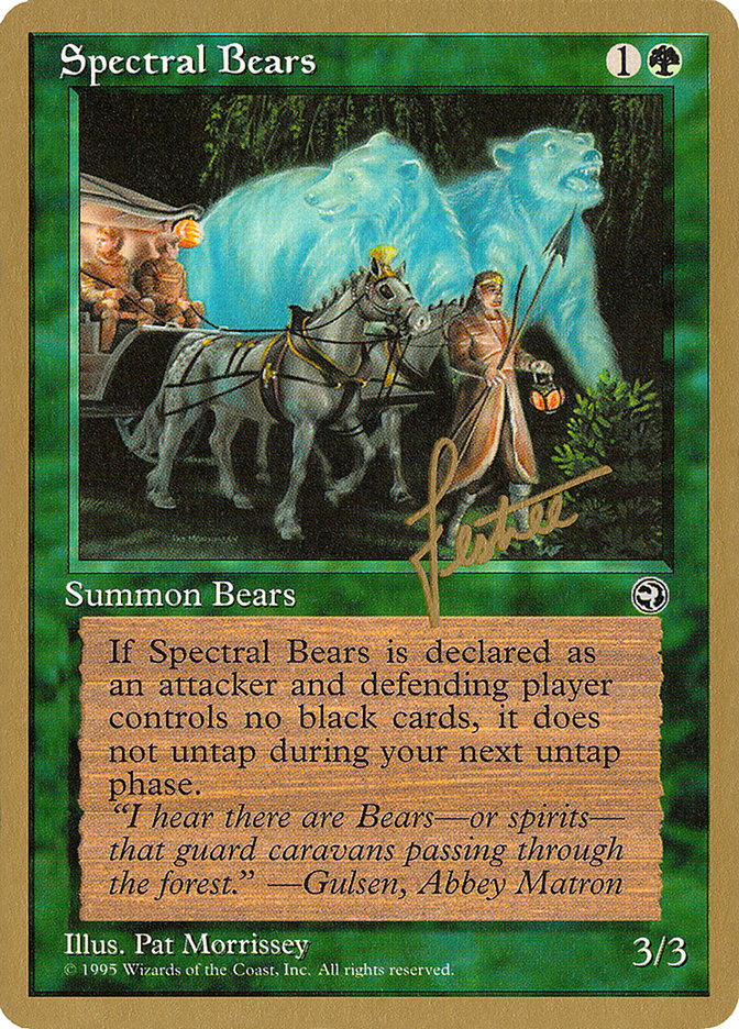 Spectral Bears (Bertrand Lestree) [Pro Tour Collector Set] | Mindsight Gaming