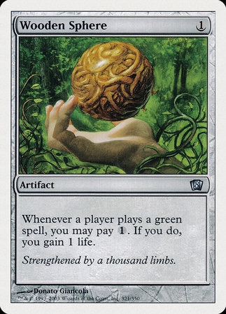 Wooden Sphere [Eighth Edition] | Mindsight Gaming