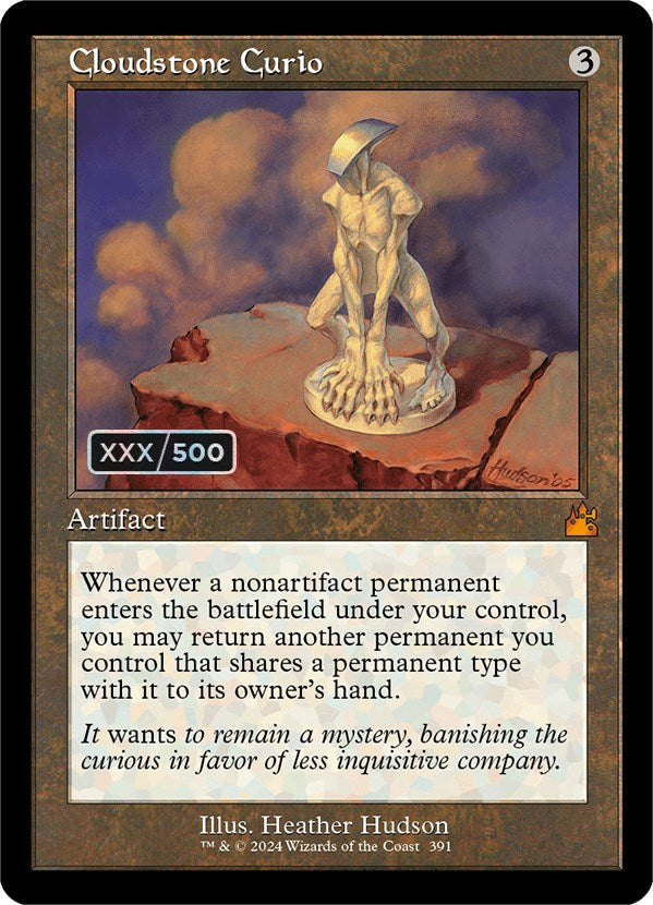 Cloudstone Curio (Retro) (Serialized) [Ravnica Remastered] | Mindsight Gaming