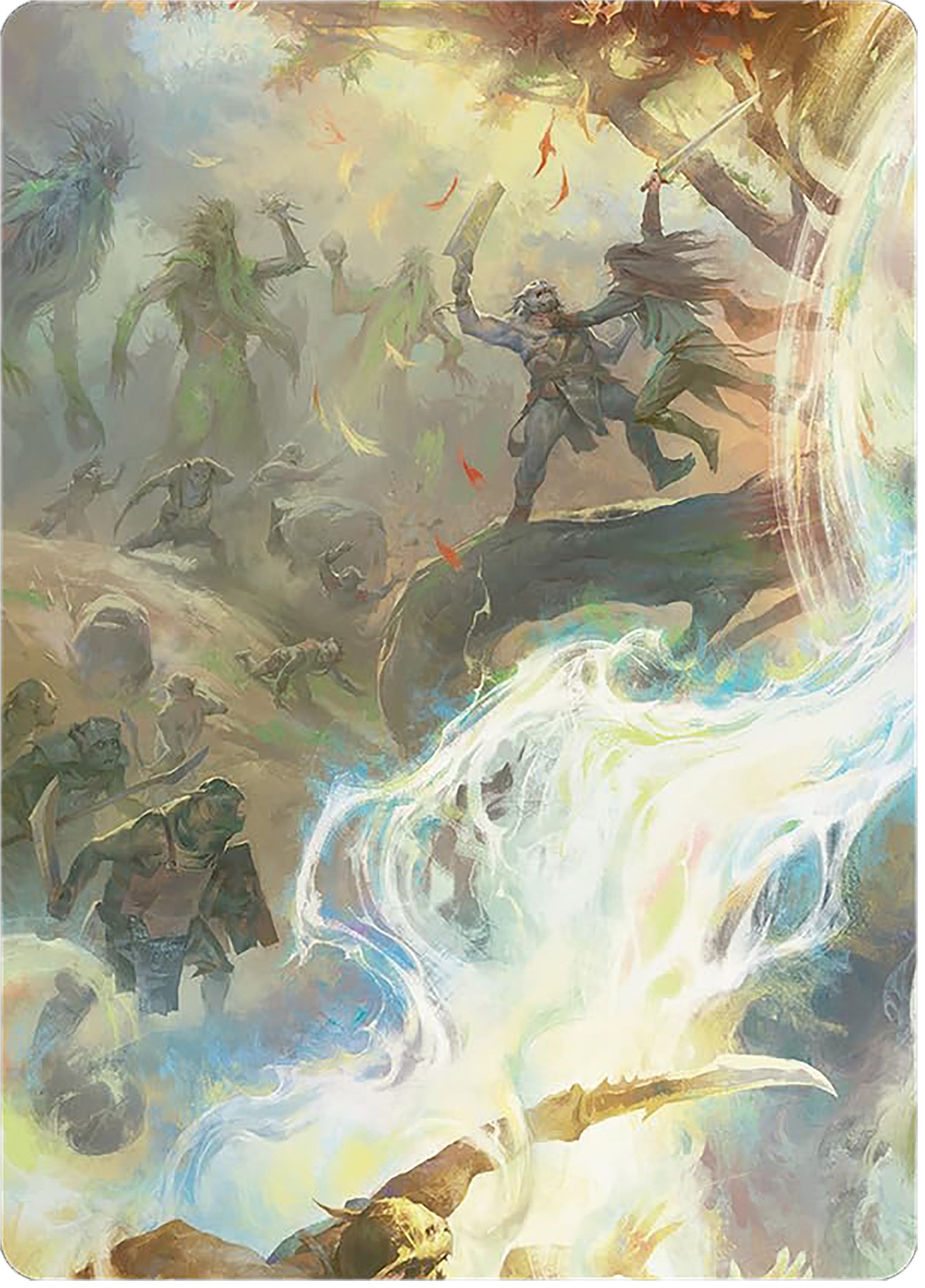 Arboreal Alliance Art Card [The Lord of the Rings: Tales of Middle-earth Art Series] | Mindsight Gaming