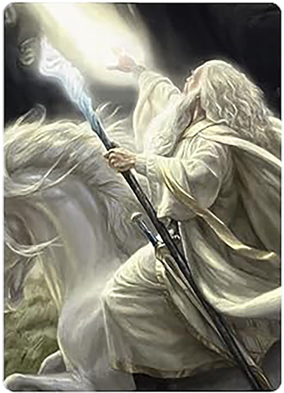 Gandalf of the Secret Fire Art Card [The Lord of the Rings: Tales of Middle-earth Art Series] | Mindsight Gaming