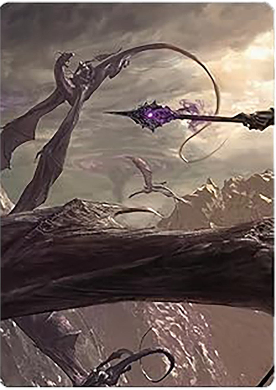 Nazgul Battle-Mace Art Card [The Lord of the Rings: Tales of Middle-earth Art Series] | Mindsight Gaming