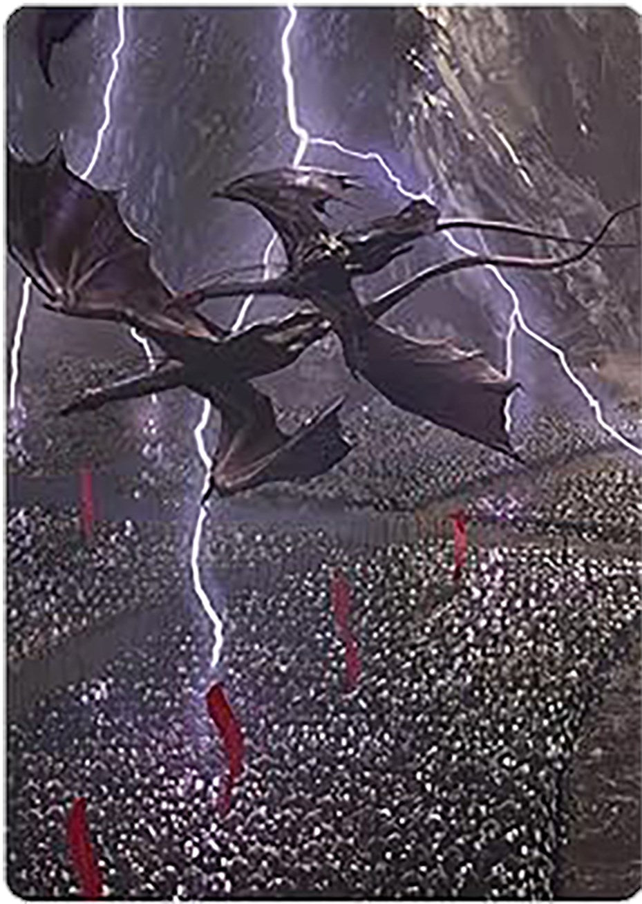 Mordor on the March Art Card [The Lord of the Rings: Tales of Middle-earth Art Series] | Mindsight Gaming