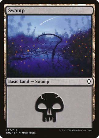 Swamp (297) [Commander Anthology Volume II] | Mindsight Gaming