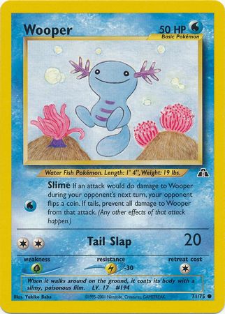 Wooper (71/75) [Neo Discovery Unlimited] | Mindsight Gaming