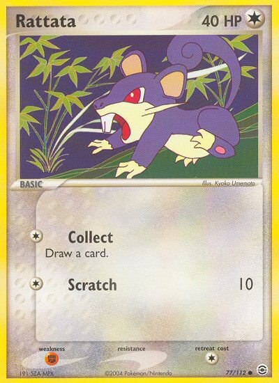 Rattata (77/112) [EX: FireRed & LeafGreen] | Mindsight Gaming