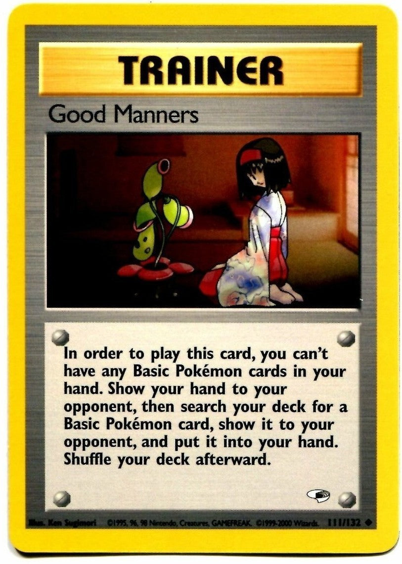 Good Manners (111/132) [Gym Heroes Unlimited] | Mindsight Gaming