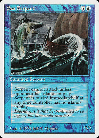 Sea Serpent [Summer Magic / Edgar] | Mindsight Gaming