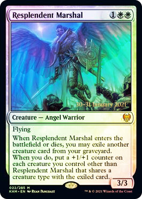 Resplendent Marshal  [Kaldheim Prerelease Promos] | Mindsight Gaming