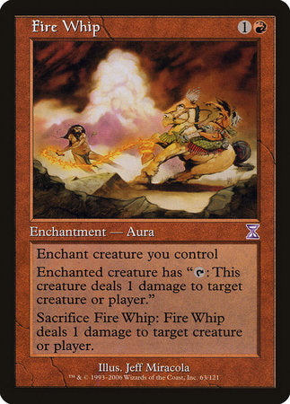 Fire Whip [Time Spiral Timeshifted] | Mindsight Gaming