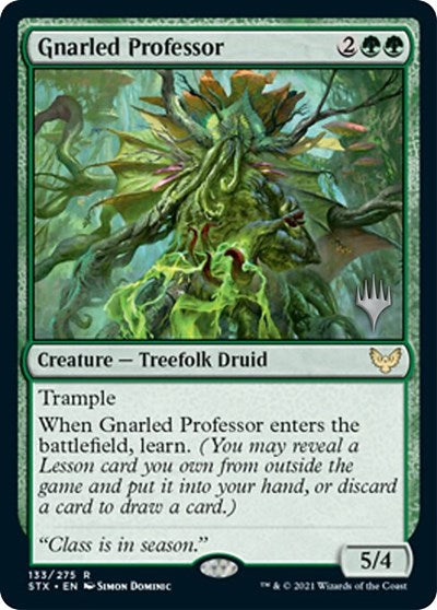 Gnarled Professor (Promo Pack) [Strixhaven: School of Mages Promos] | Mindsight Gaming