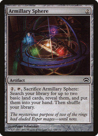 Armillary Sphere [Planechase 2012] | Mindsight Gaming