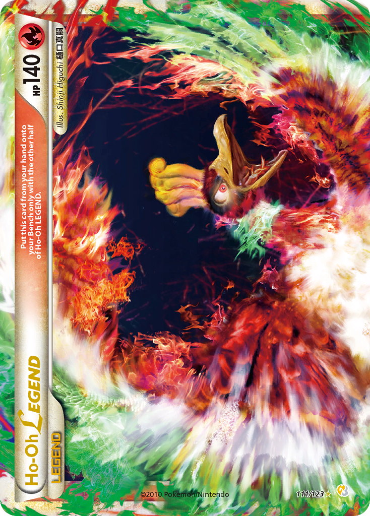 Ho-Oh LEGEND (111/123) [HeartGold & SoulSilver: Base Set] | Mindsight Gaming