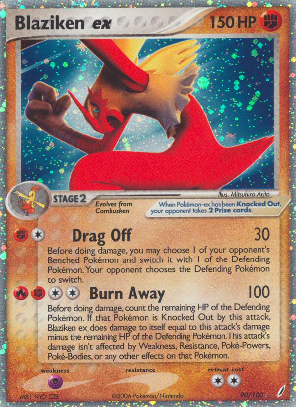 Blaziken ex (90/100) [EX: Crystal Guardians] | Mindsight Gaming