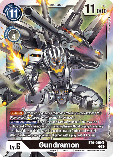 Gundramon [BT6-065] [Double Diamond] | Mindsight Gaming