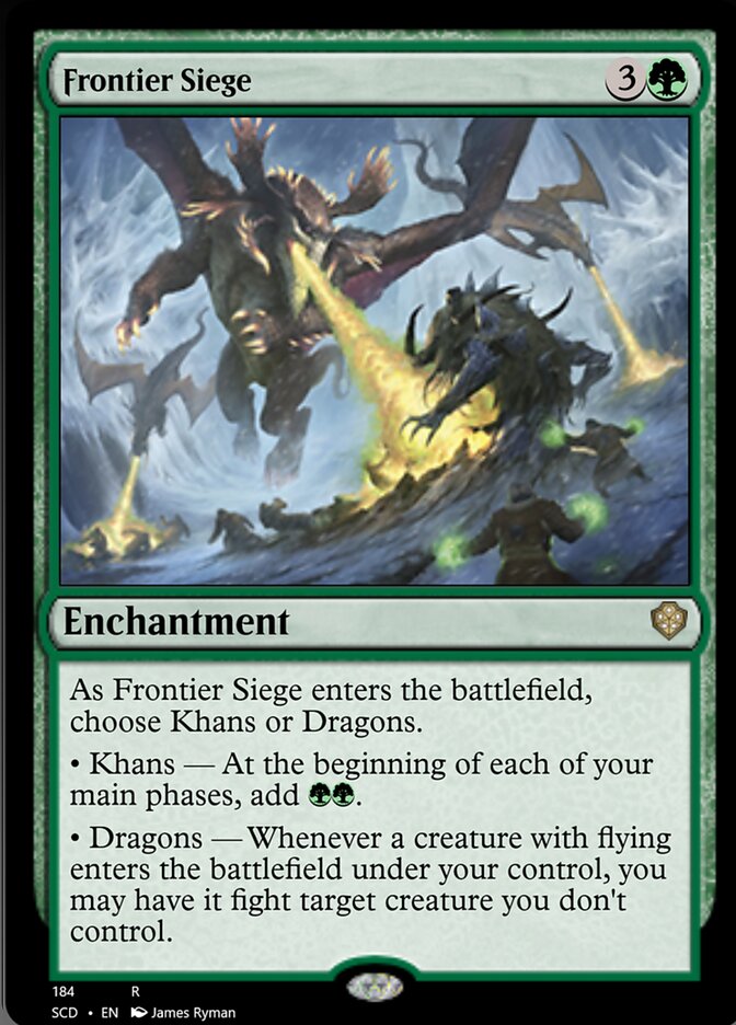 Frontier Siege [Starter Commander Decks] | Mindsight Gaming