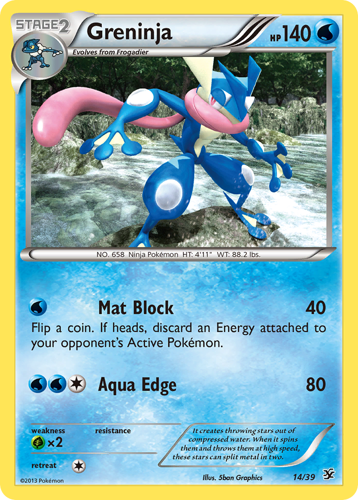 Greninja (14/39) [XY: Kalos Starter Set] | Mindsight Gaming