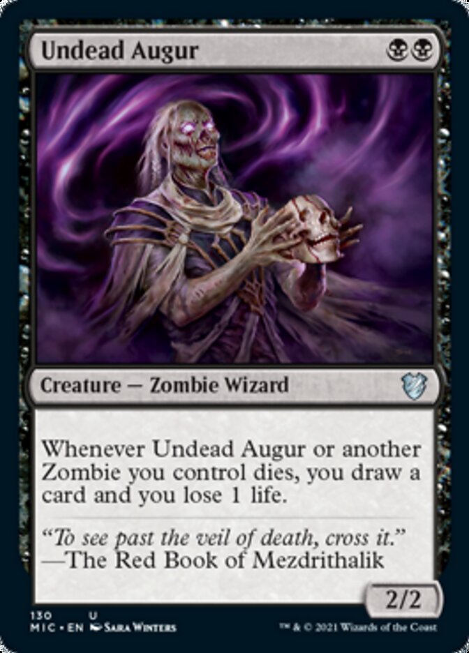 Undead Augur [Innistrad: Midnight Hunt Commander] | Mindsight Gaming