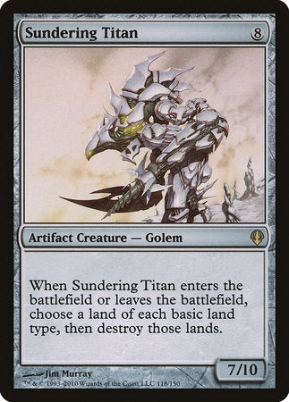 Sundering Titan [Archenemy] | Mindsight Gaming