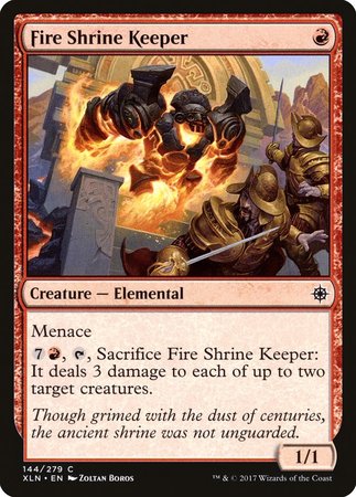 Fire Shrine Keeper [Ixalan] | Mindsight Gaming