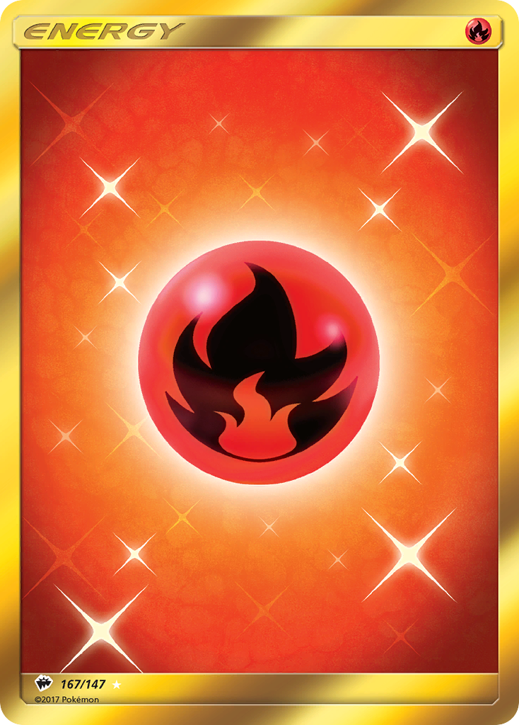 Fire Energy (167/147) [Sun & Moon: Burning Shadows] | Mindsight Gaming