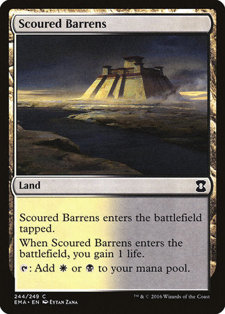 Scoured Barrens [Eternal Masters] | Mindsight Gaming