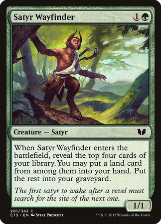 Satyr Wayfinder [Commander 2015] | Mindsight Gaming