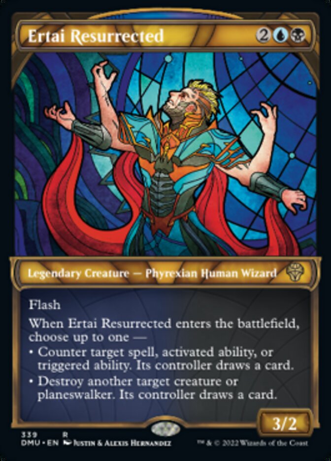 Ertai Resurrected (Showcase Textured) [Dominaria United] | Mindsight Gaming