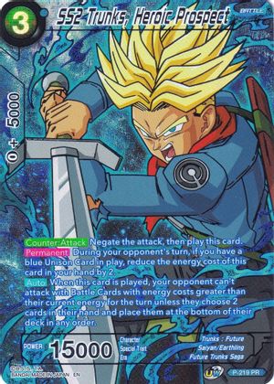 SS2 Trunks, Heroic Prospect (P-219) [Collector's Selection Vol. 2] | Mindsight Gaming