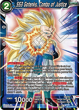 SS3 Gotenks, Combo of Justice (BT14-047) [Cross Spirits] | Mindsight Gaming