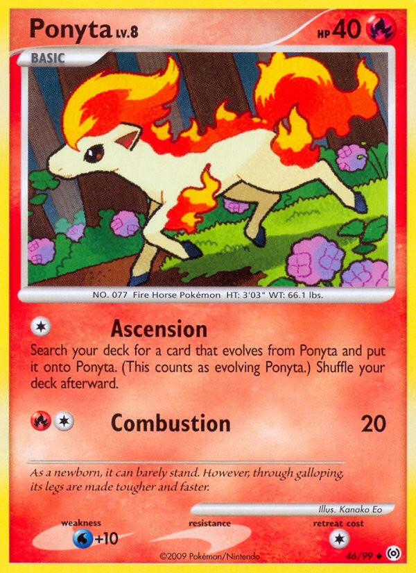 Ponyta (46/99) [Platinum: Arceus] | Mindsight Gaming