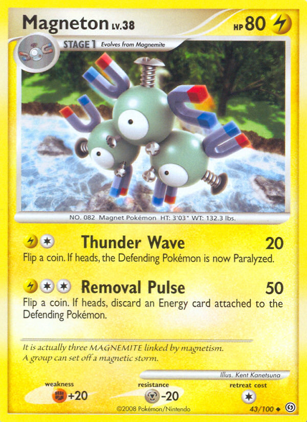 Magneton (43/100) [Diamond & Pearl: Stormfront] | Mindsight Gaming