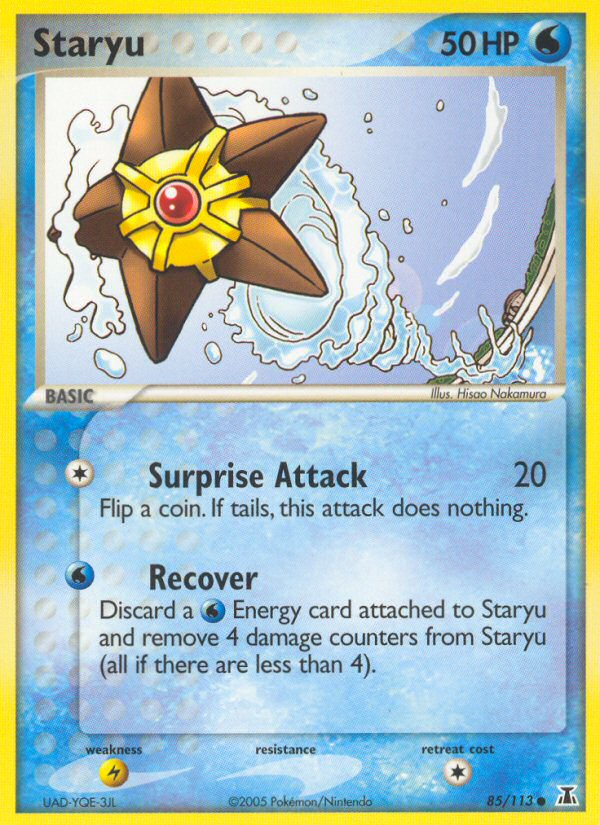 Staryu (85/113) [EX: Delta Species] | Mindsight Gaming