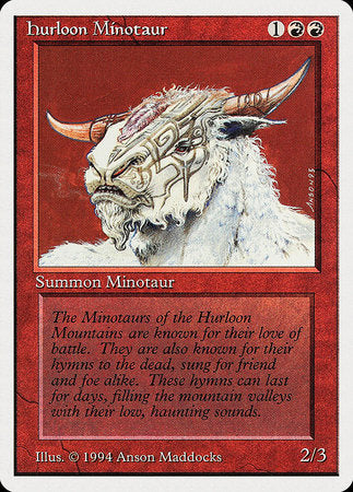 Hurloon Minotaur [Summer Magic / Edgar] | Mindsight Gaming