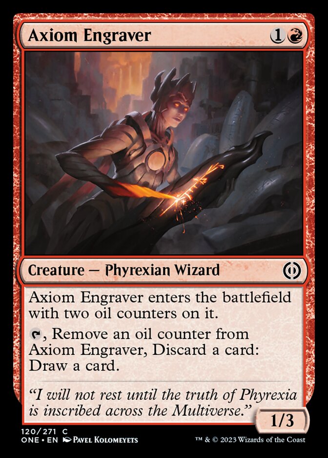 Axiom Engraver [Phyrexia: All Will Be One] | Mindsight Gaming